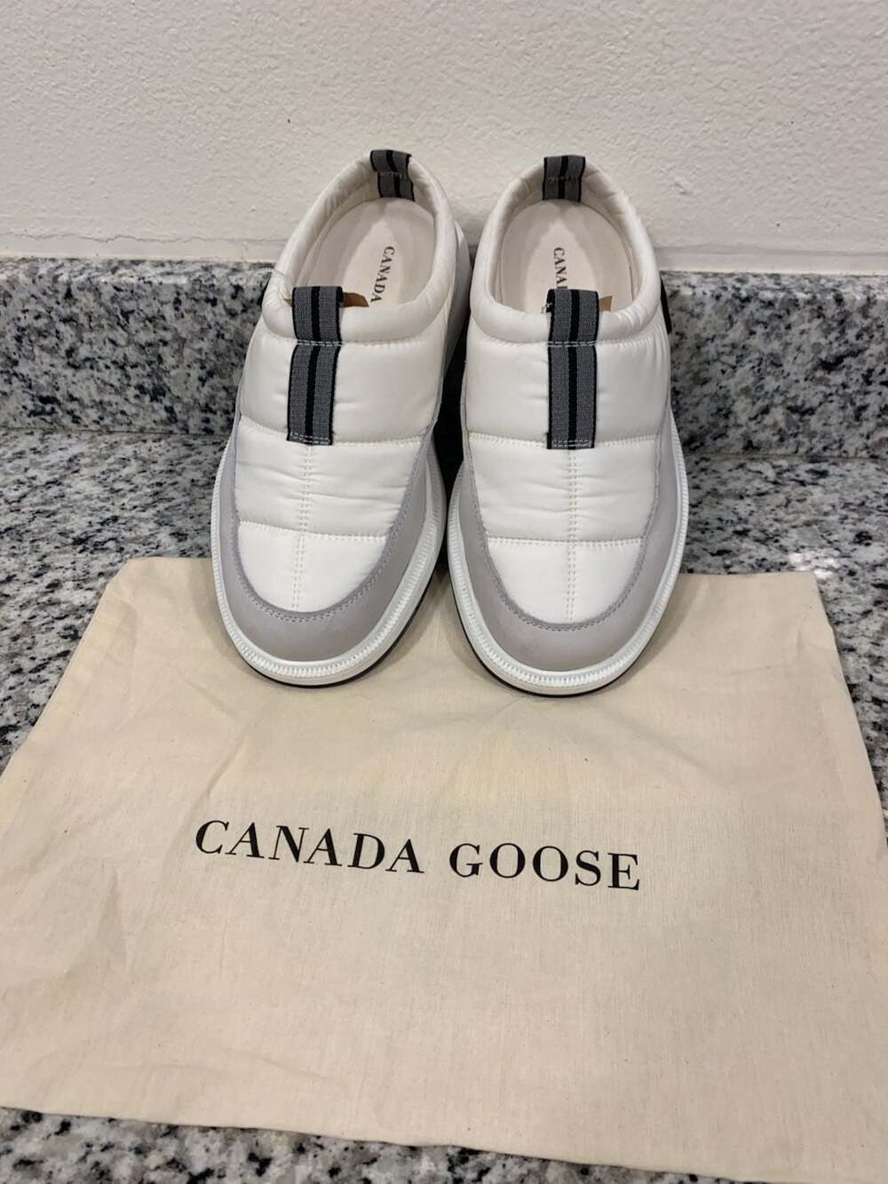 Canada Goose Journey Slip-On Sneakers White Size US 7